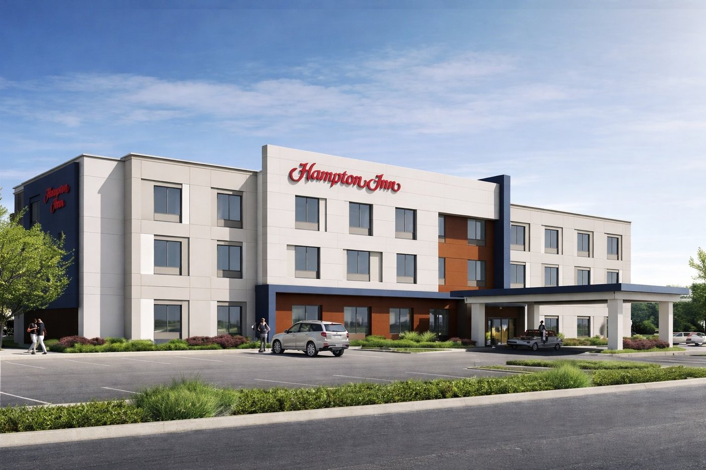 Hampton Inn Woodruff exterior